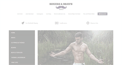 Desktop Screenshot of boxersandbriefsonline.com